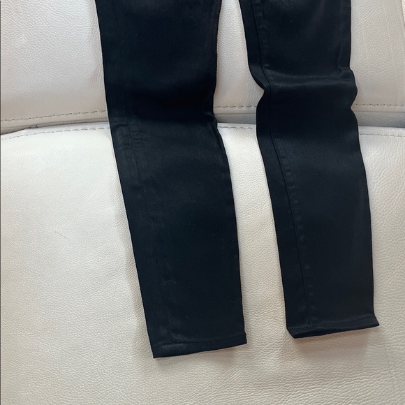 Hudson black wax coated skinny jeans - Picture 4 of 11